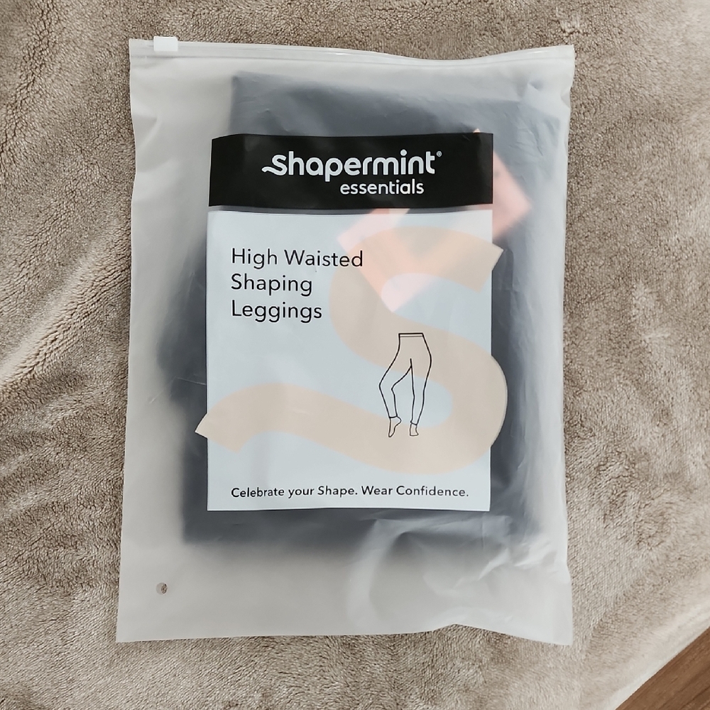 Shapermint Essentials Black Shaping Leggings Size L